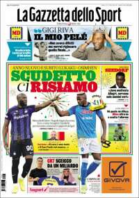 Portada de La Gazzetta dello Sport (Italy)