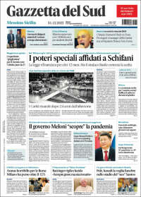 Portada de Gazzetta del Sud (Italy)