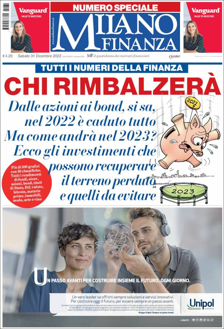 Portada de Milano Finanza (Italy)