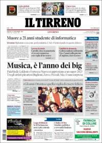 Portada de Il Tirreno (Italy)