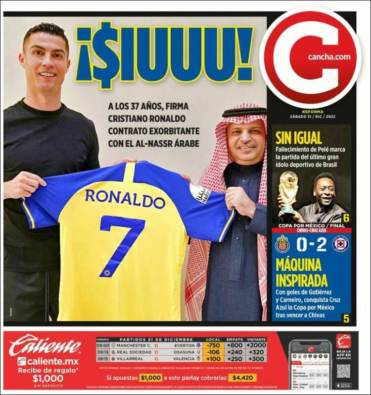 Portada de Cancha (M&eacute;xico)