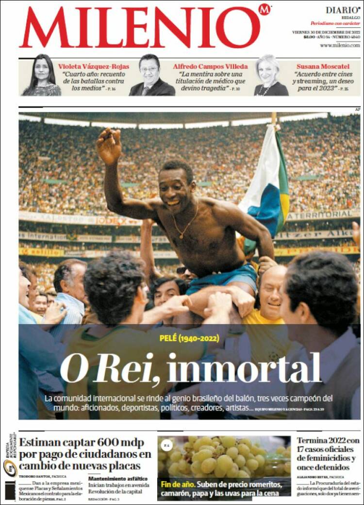 Portada de Milenio de Hidalgo (M&eacute;xico)