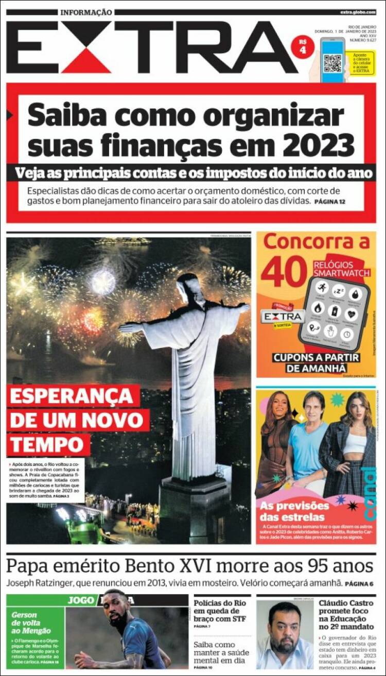 Portada de Extra (Brasil)