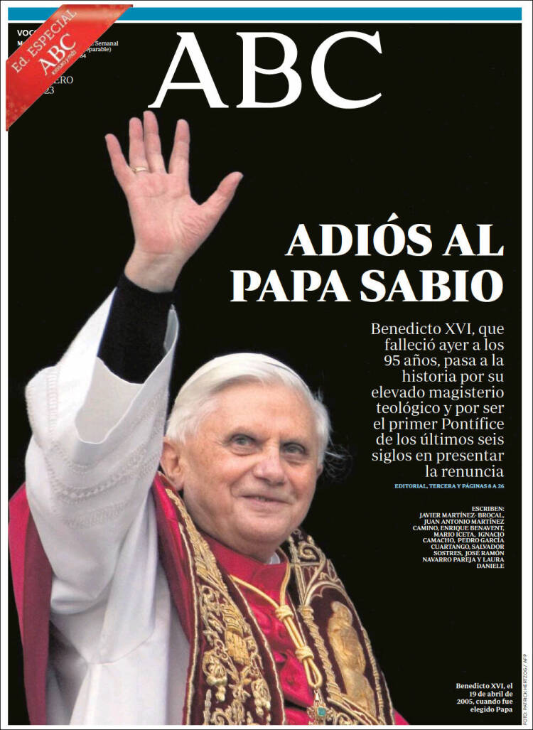 Portada de ABC (España)