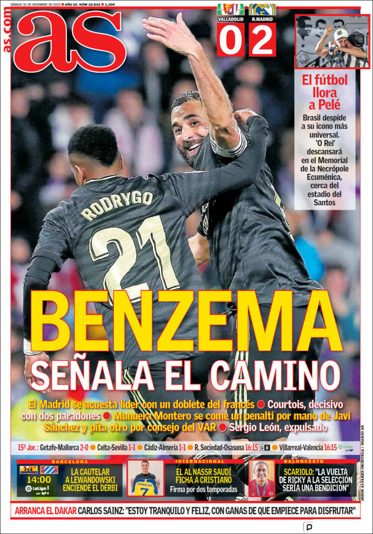 Portada de As (España)