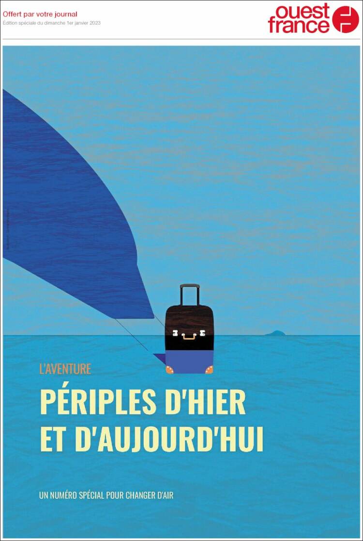 Portada de Ouest France (Francia)
