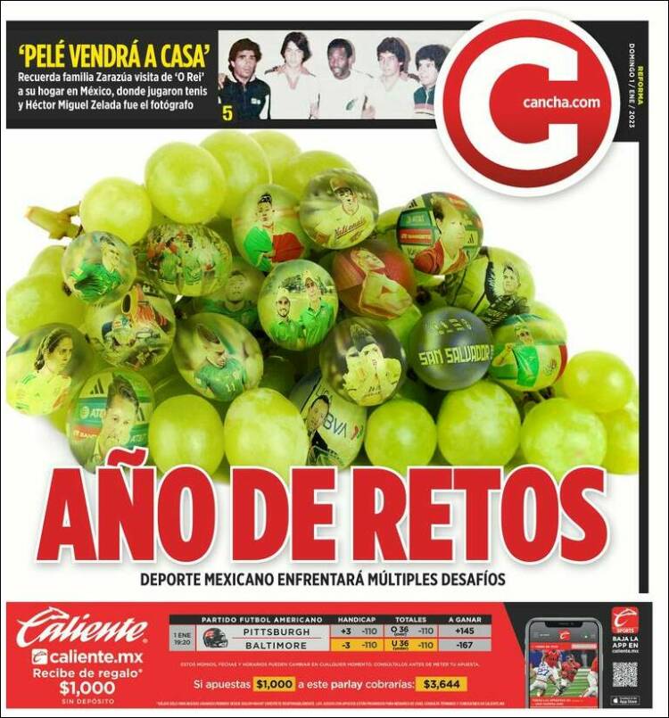 Portada de Cancha (Mexique)