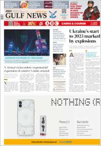 Portada de Gulf News (Asie-Pacifique)