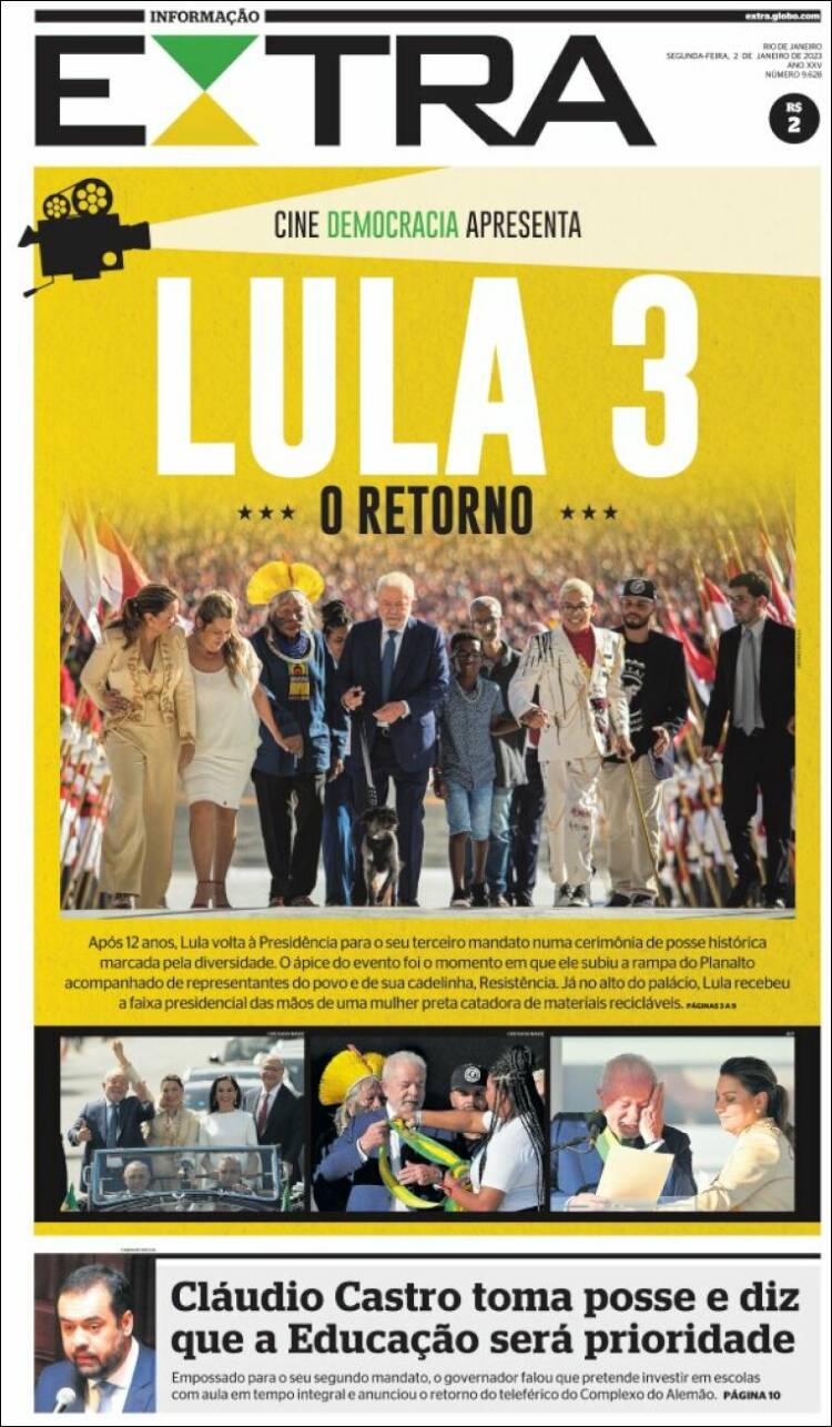 Portada de Extra (Brasil)