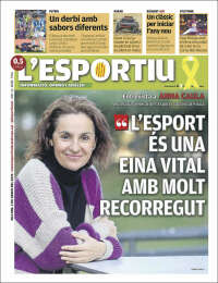 Portada de L'Esportiu (Espa&ntilde;a)
