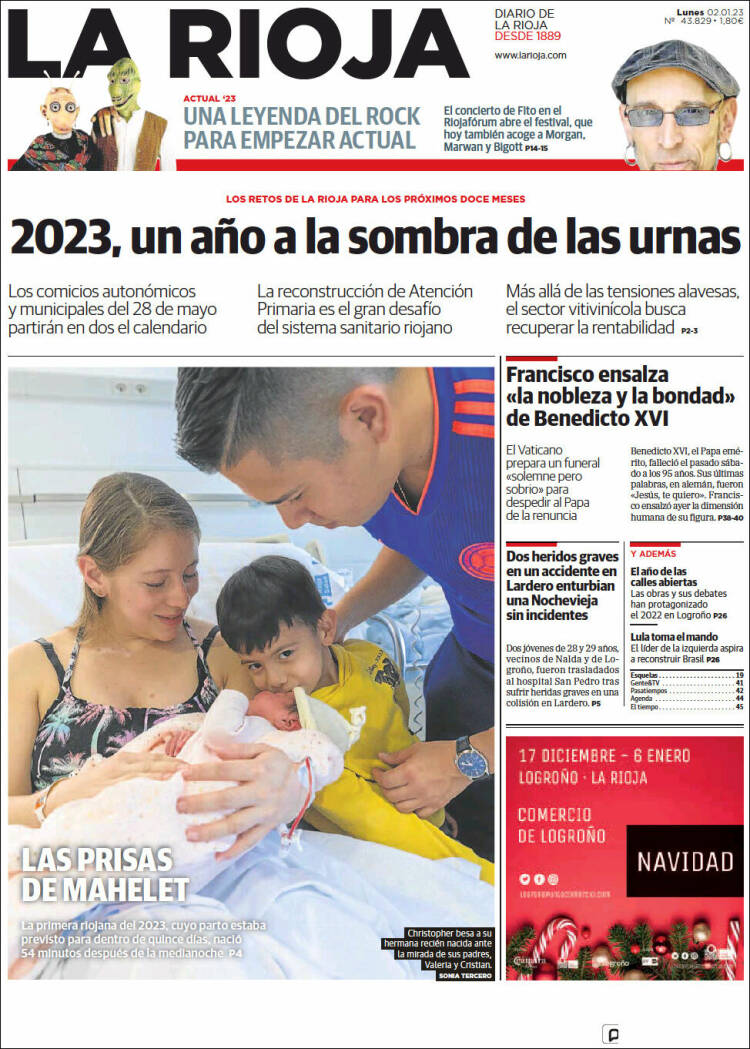 Portada de La Rioja (Espa&ntilde;a)