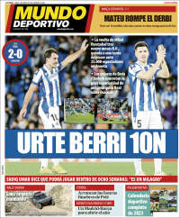 Portada de Mundo Deportivo Gipuzkoa (Espa&ntilde;a)