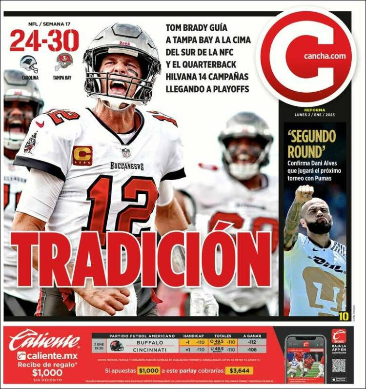 Portada de Cancha (México)