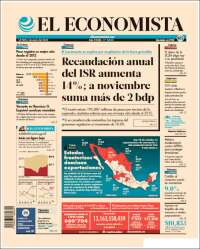 Portada de El Economista (México)