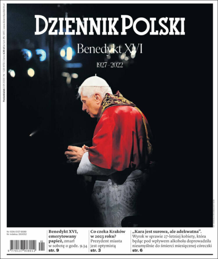 Portada de Dziennik (Polonia)