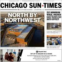 Portada de Chicago Sun-Times (États-Unis)