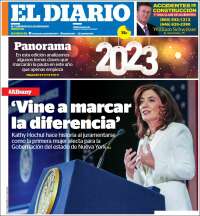 Portada de El Diario NY (États-Unis)