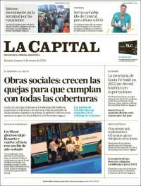 Portada de La Capital - Rosario (Argentina)