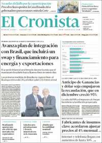 Portada de El Cronista Comercial (Argentina)