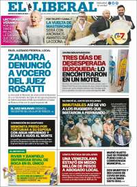 Portada de Diario El Liberal (Argentina)