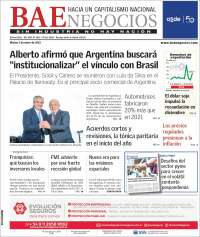 Portada de Buenos Aires Económico (Argentina)