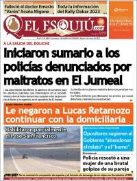 Portada de El Esquiu (Argentina)