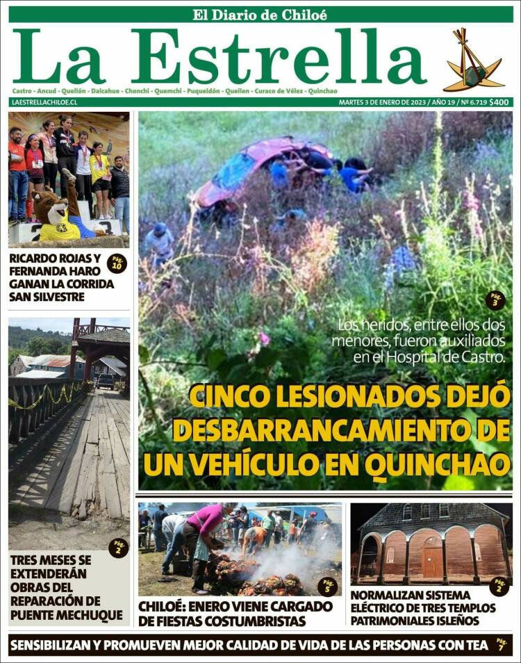 Portada de Estrella de Chiloé (Chili)