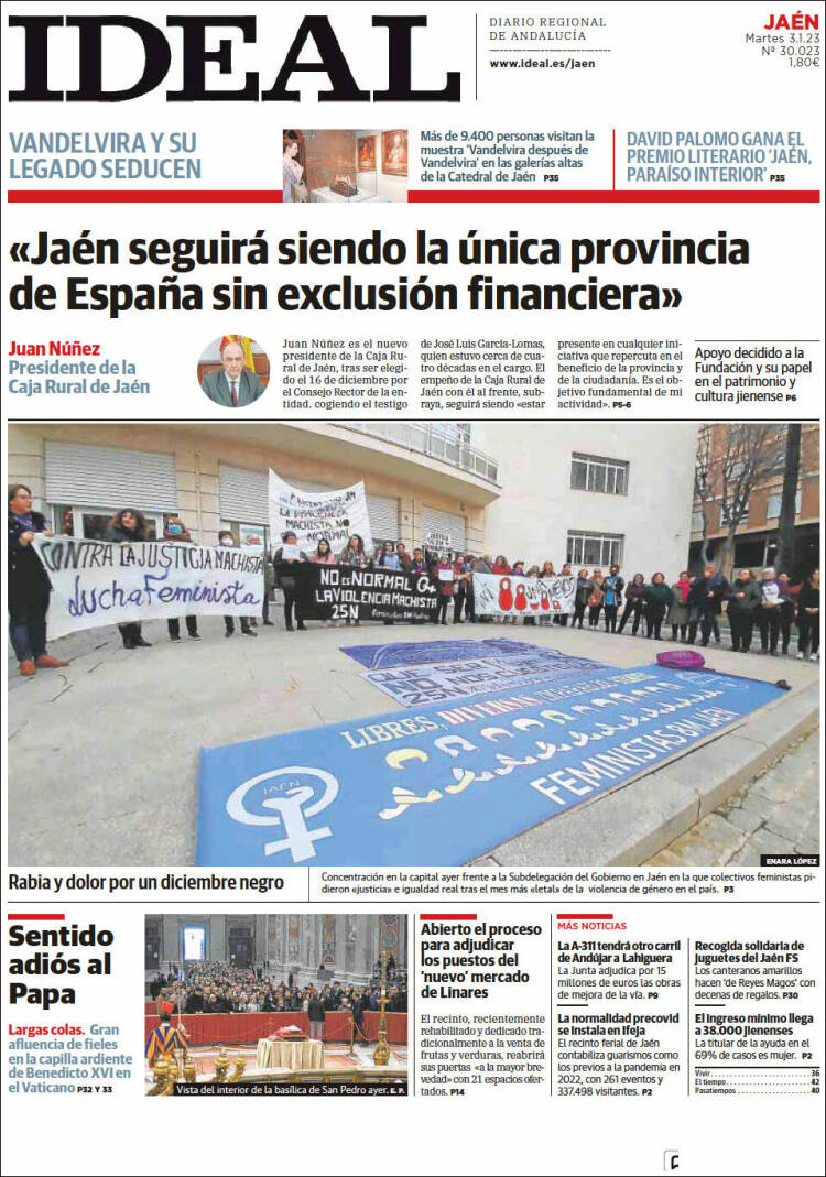 Portada de El Ideal de Jaén (Spain)