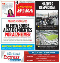 Portada de Primera Hora (Puerto Rico)