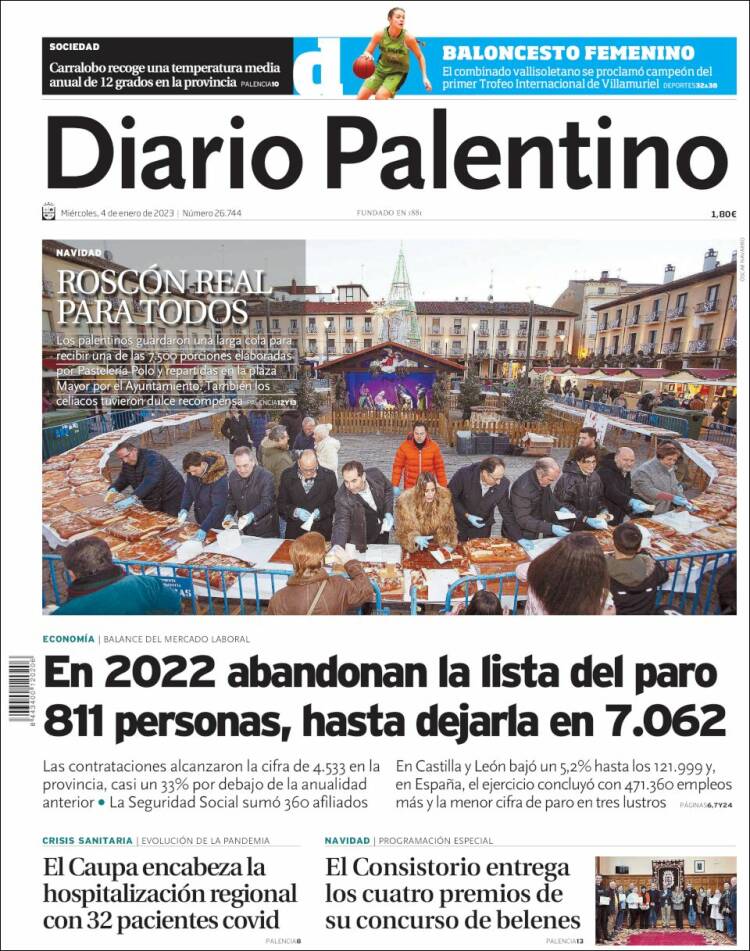 Portada de Diario Palentino (Spain)