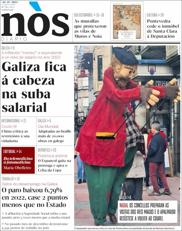 Portada de Nòs Diario (Spain)