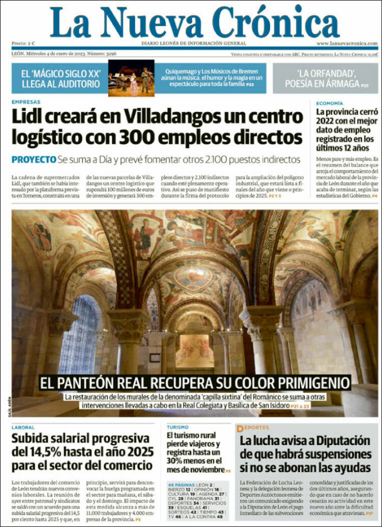 Portada de La Nueva Crónica (Spain)