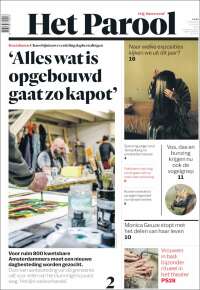 Portada de Het Parool (Países Bajos)