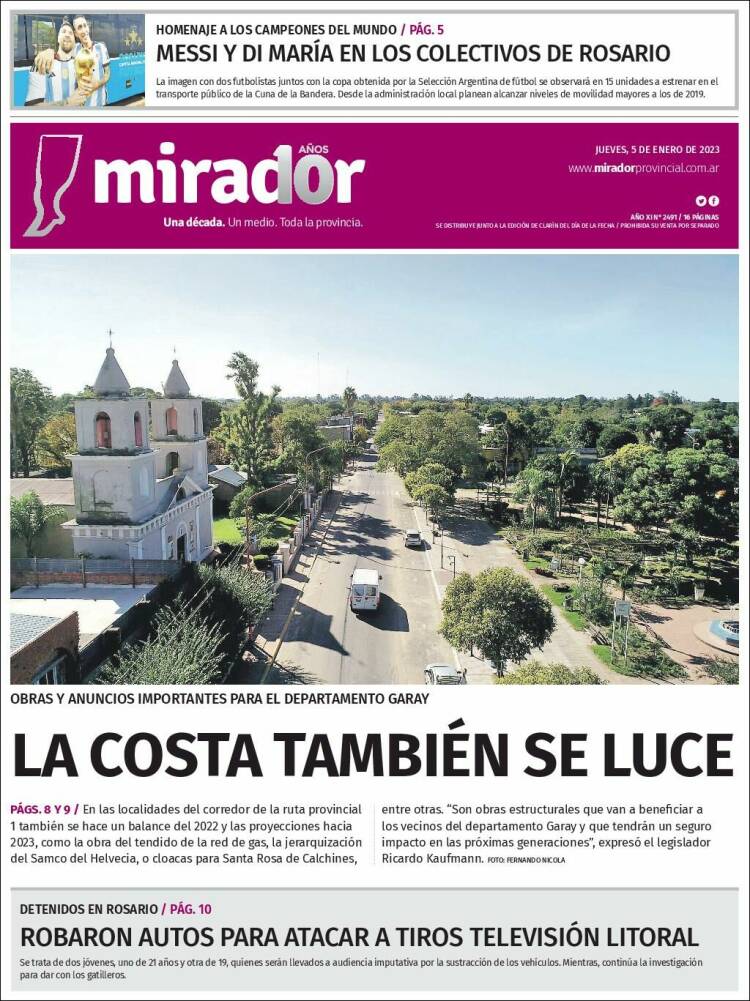 Portada de Mirador Provincial (Argentina)