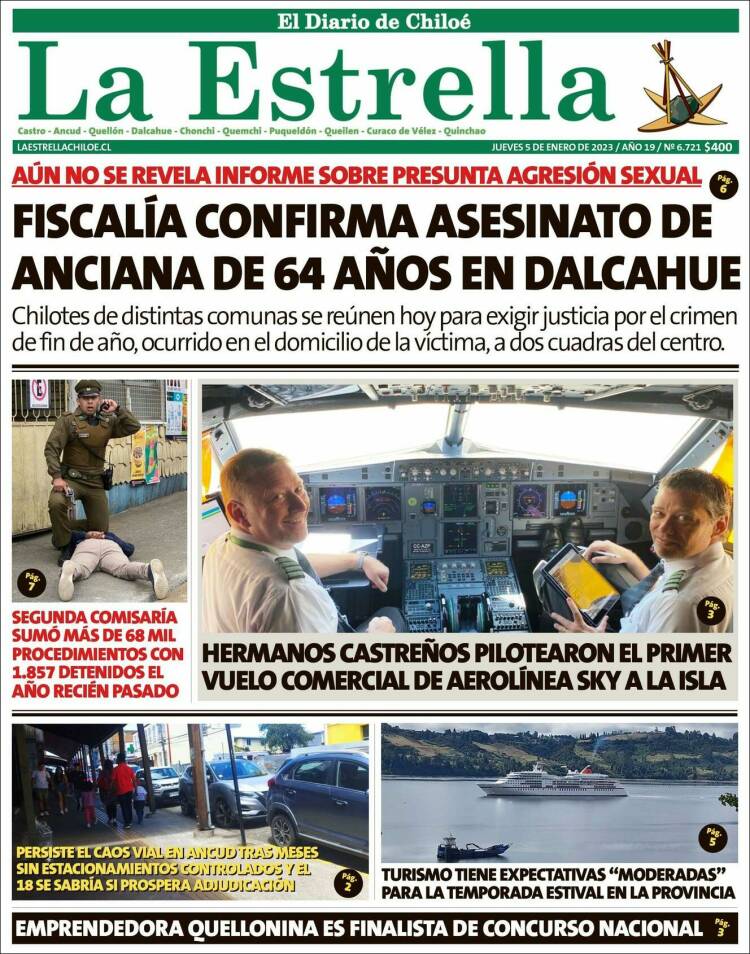 Portada de Estrella de Chiloé (Chile)