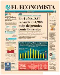 Portada de El Economista (México)