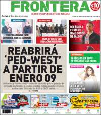 Portada de Frontera (México)