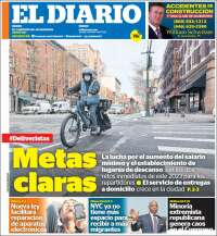 Portada de El Diario NY (USA)