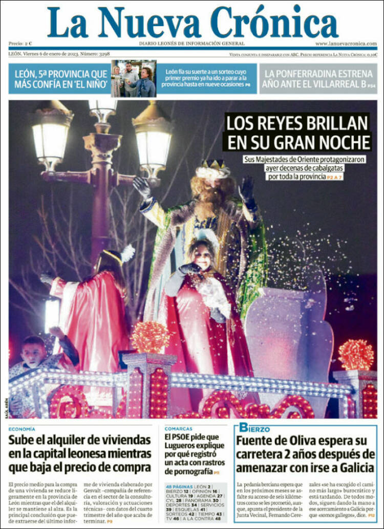 Portada de La Nueva Crónica (Espa&ntilde;a)