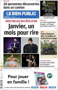 Portada de Le Bien Public (Francia)