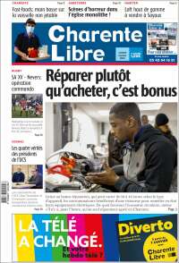 Portada de Charente Libre (Francia)