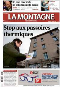 Portada de La Montagne (Francia)