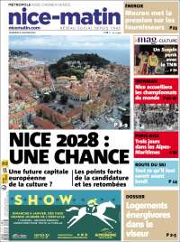 Portada de Nice-Matin (Francia)
