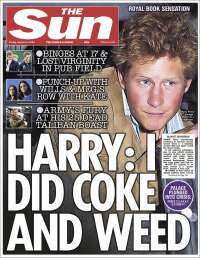 Portada de The Sun (United Kingdom)