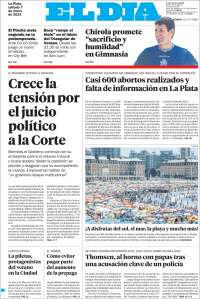 Portada de El Día de la Plata (Argentina)