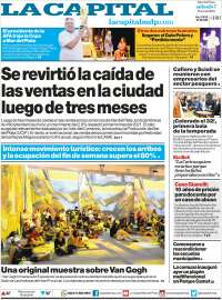 Portada de Diario La Capital - Mar del Plata (Argentina)