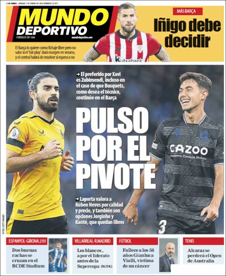 Portada de El Mundo Deportivo (España)