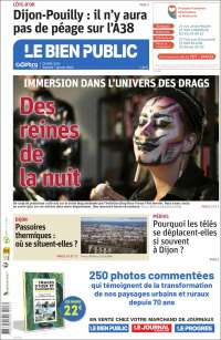 Portada de Le Bien Public (Francia)