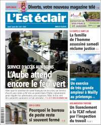 Portada de L'Est Eclair (Francia)