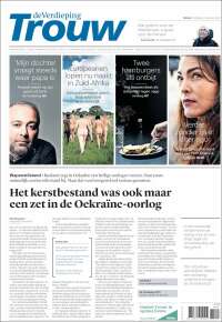 Portada de Trouw (Pays-Bas)